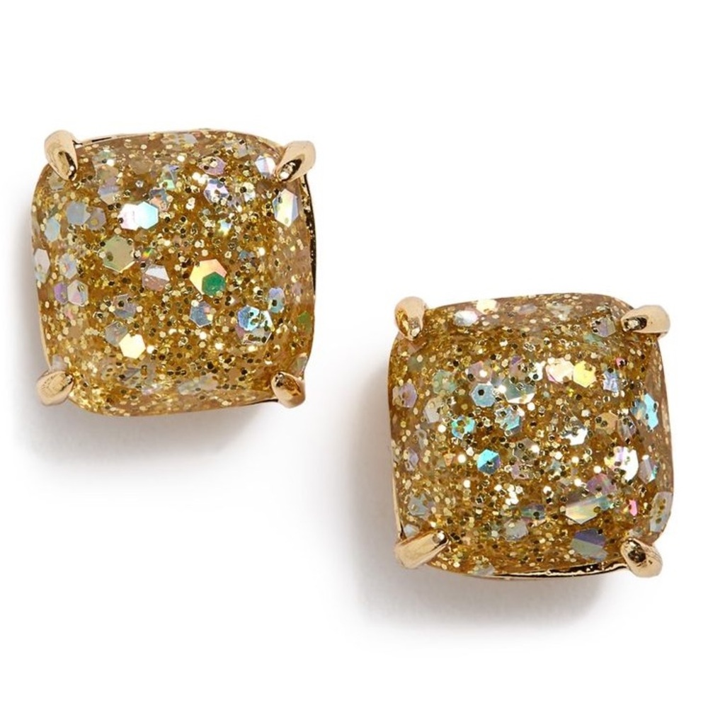 Kate Spade newyork glitter studs large